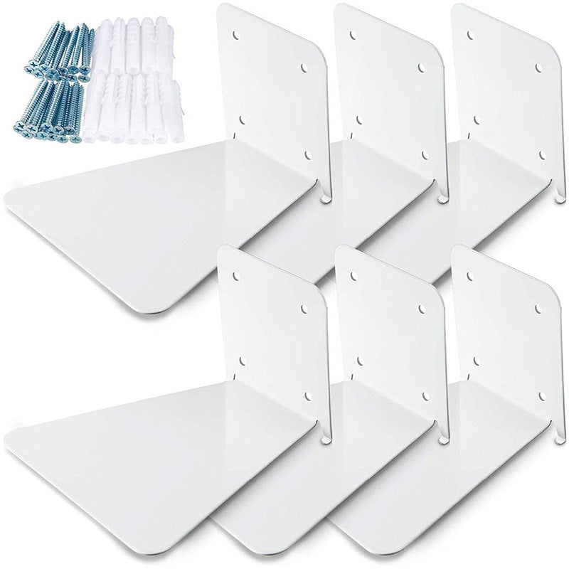 Invisible-Bracket Iron Floating Shelf — view 2