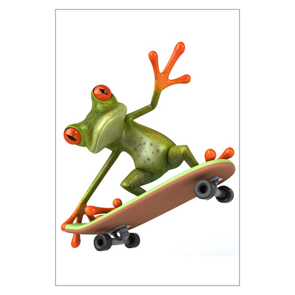 Graffiti Frog Art Print — view 8