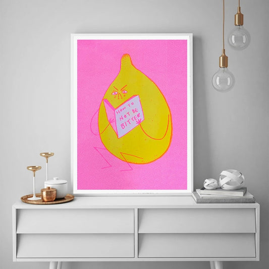 Inspirational Quote Print — typography wall art | BYHIMSELF