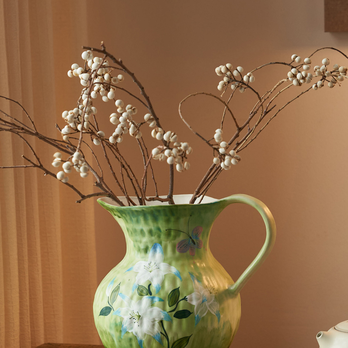 Sculptural Ceramic Vase — statement Scandinavian vase | BYHIMSELF