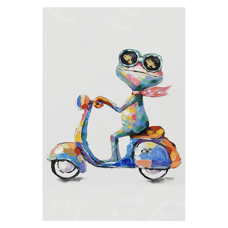 Graffiti Frog Art Print — view 11