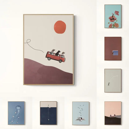 Nordic Minimalist Art Print — view 7