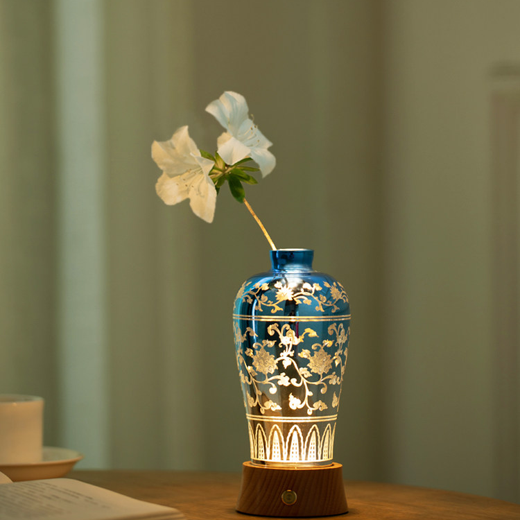 Suzhou Museum Vase Lamp — ceramic vase night light | BYHIMSELF