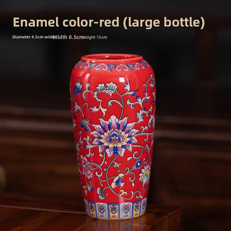 Hand-Enamelled Vase — view 21