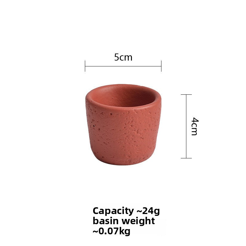 Cement Pillar Candle Holder — view 20