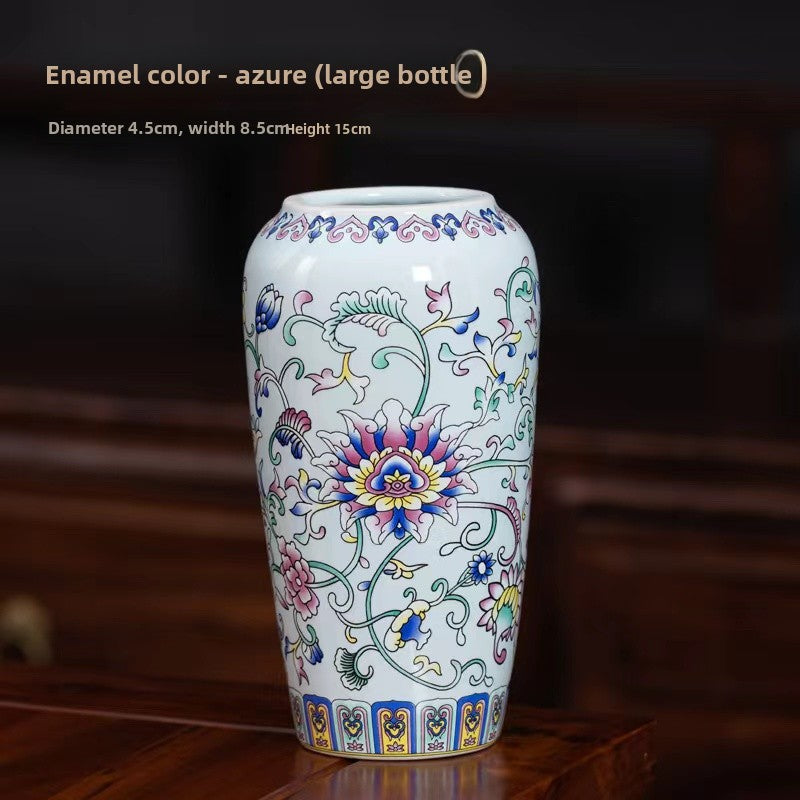 Hand-Enamelled Vase — view 24