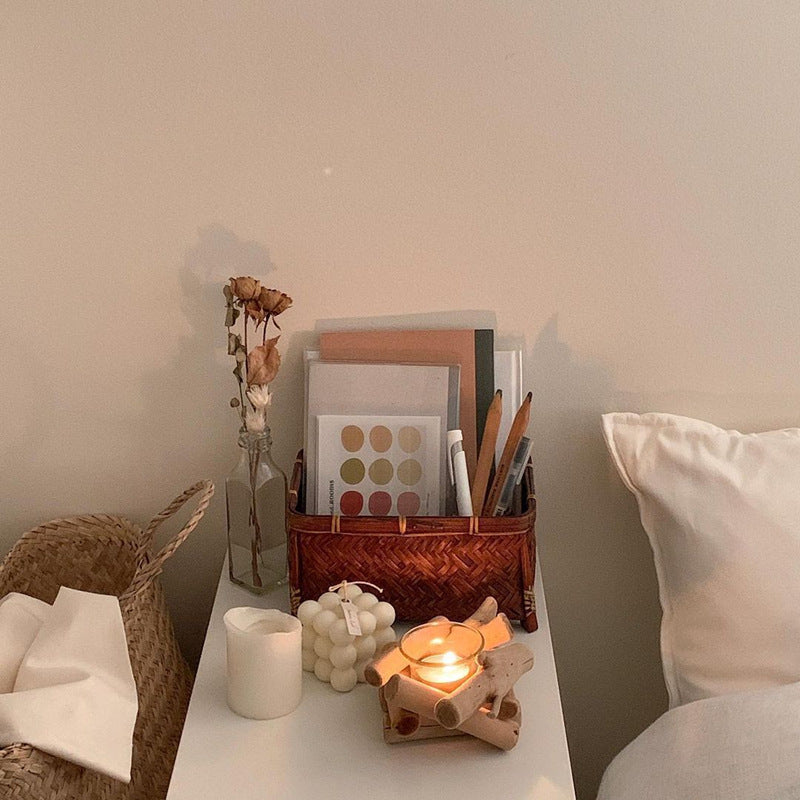 Driftwood-Style Candle Holder — view 4