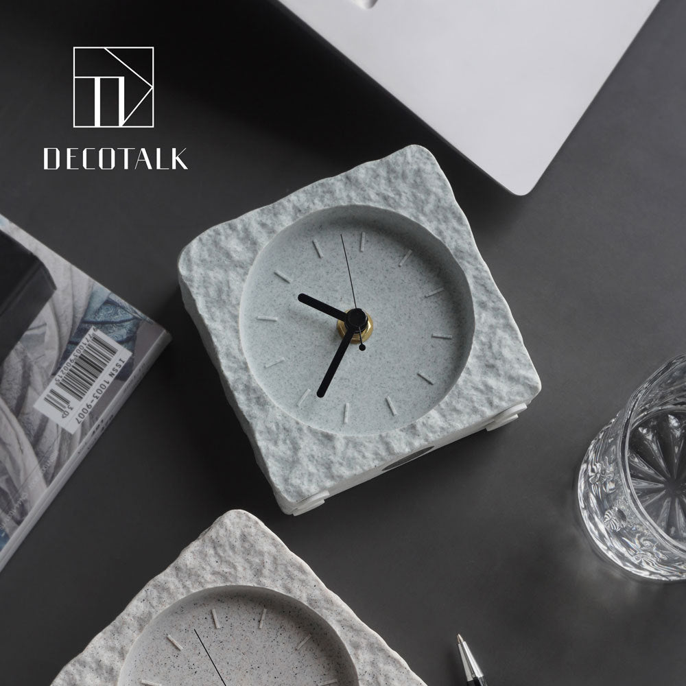 Table Clock — wabi-sabi aesthetic table clock | BYHIMSELF