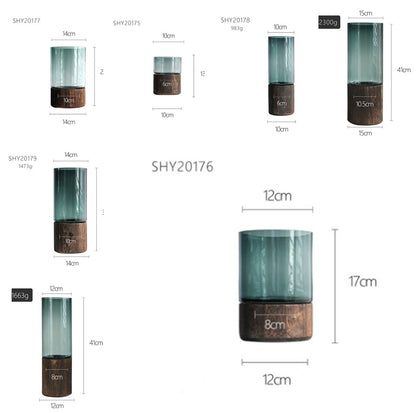 Straight-Sided Glass Vase — view 15