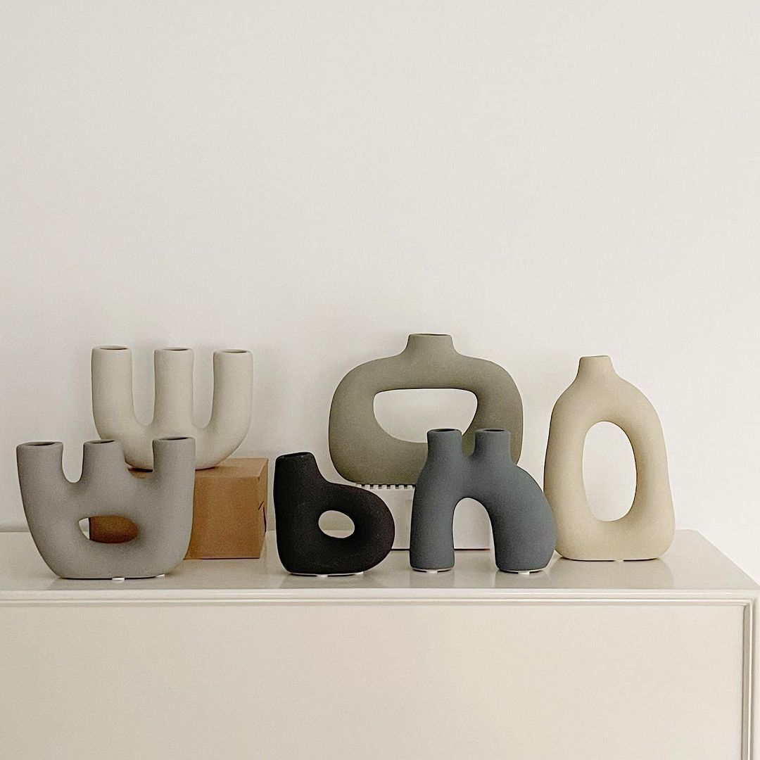 Modern Ceramic Vase — Scandinavian ceramic decor | BYHIMSELF