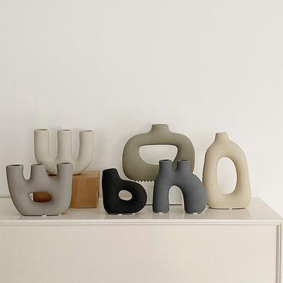 Modern Ceramic Vase — Scandinavian ceramic decor | BYHIMSELF