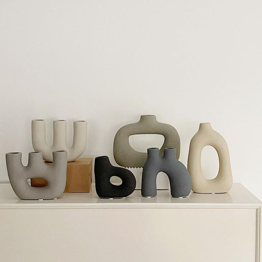 Modern Ceramic Vase — Scandinavian ceramic decor | BYHIMSELF