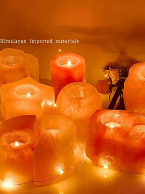 Himalayan Salt Candle Holder