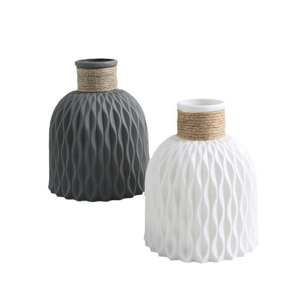 Origami Fold Vase, Scandinavian ceramic vase — view 5