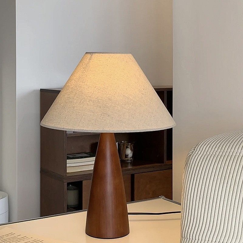 Table Lamps, vintage linen table lamp — view 9