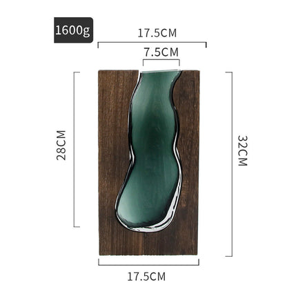 Mosaic Glass Vase — view 3
