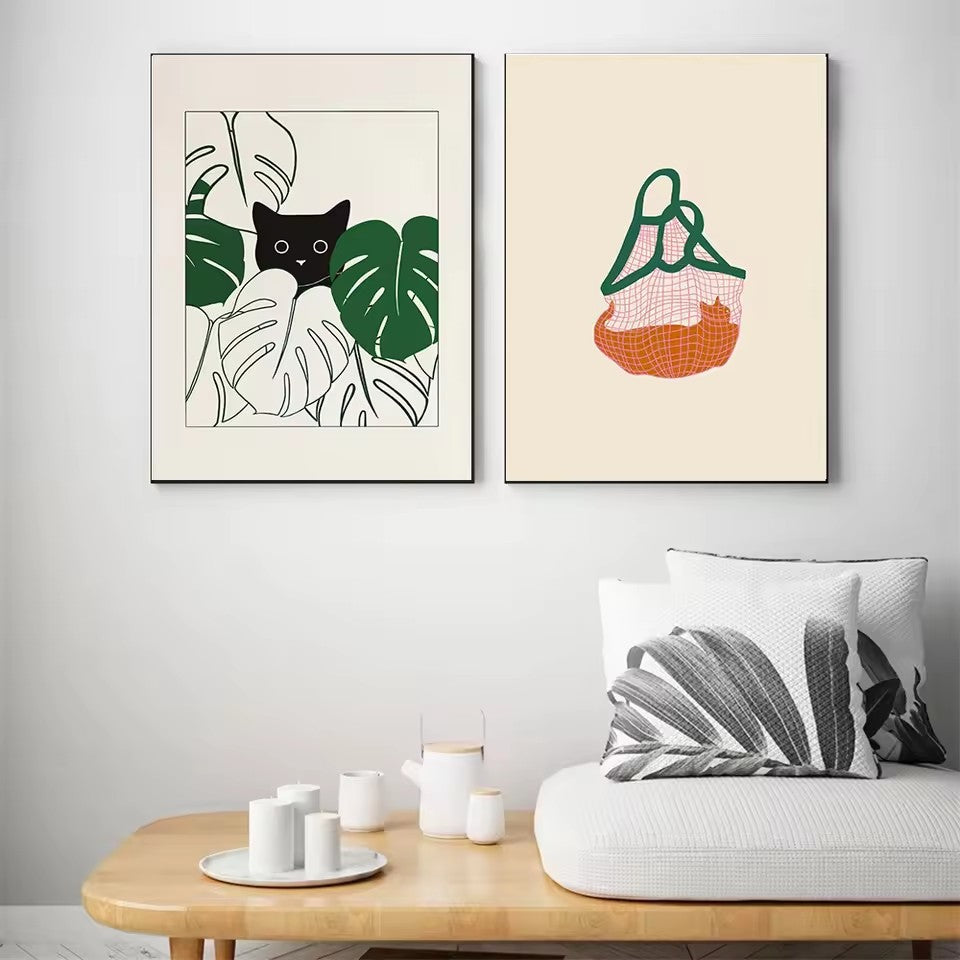 Japanese Minimalist Print, wall art — view 3