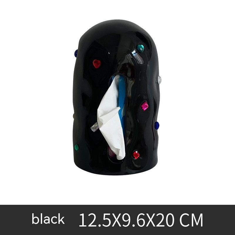 Light-Luxury Tissue Box Cover — view 8