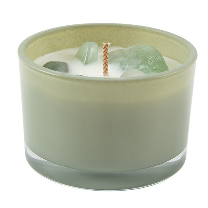 Crystal-Topped Soy Aromatherapy Candle — view 7