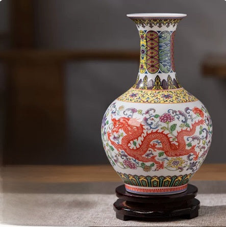 Porcelain Vase, porcelain decor — view 6