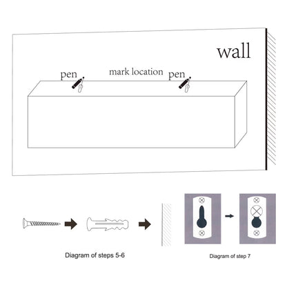 Invisible-Bracket Floating Shelf Grey — view 4