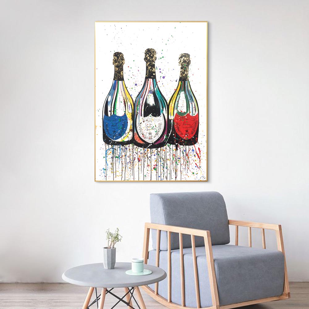 Champagne Pop Canvas Print — view 3