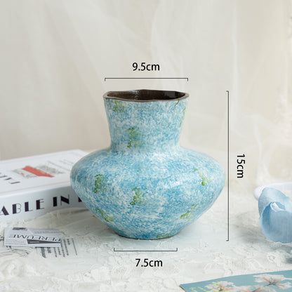 French Retro Ceramic Vase, vintage-style vase — view 9