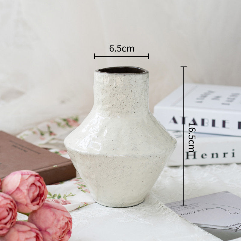 French Retro Ceramic Vase, vintage-style vase — view 11