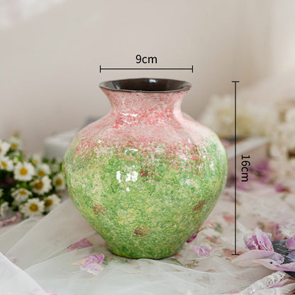 French Retro Ceramic Vase, vintage-style vase — view 8