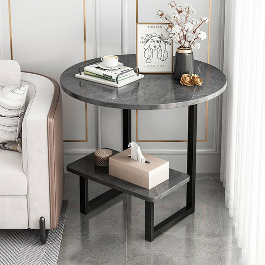 Minimalist Double-Layer Coffee Table — Nordic furniture | BYHIMSELF