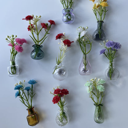 Mini Magnetic Bud Vase, glass bud vase — view 4