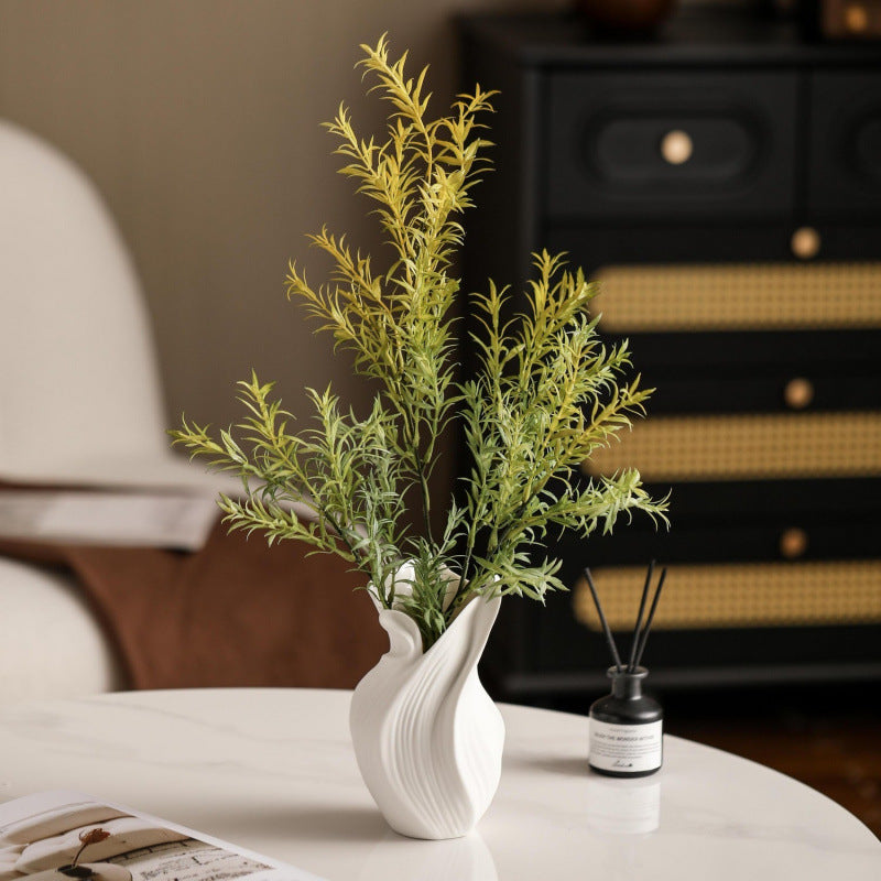 Ornamental Ceramic Vase, decorative accent — view 8