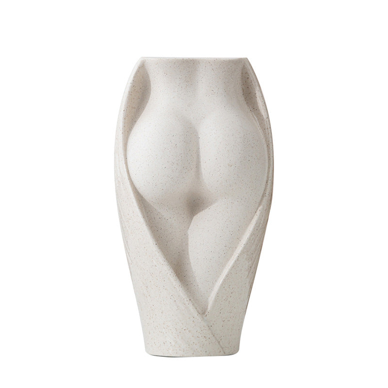 Modern Office Ceramic Vase, desk vase — view 5