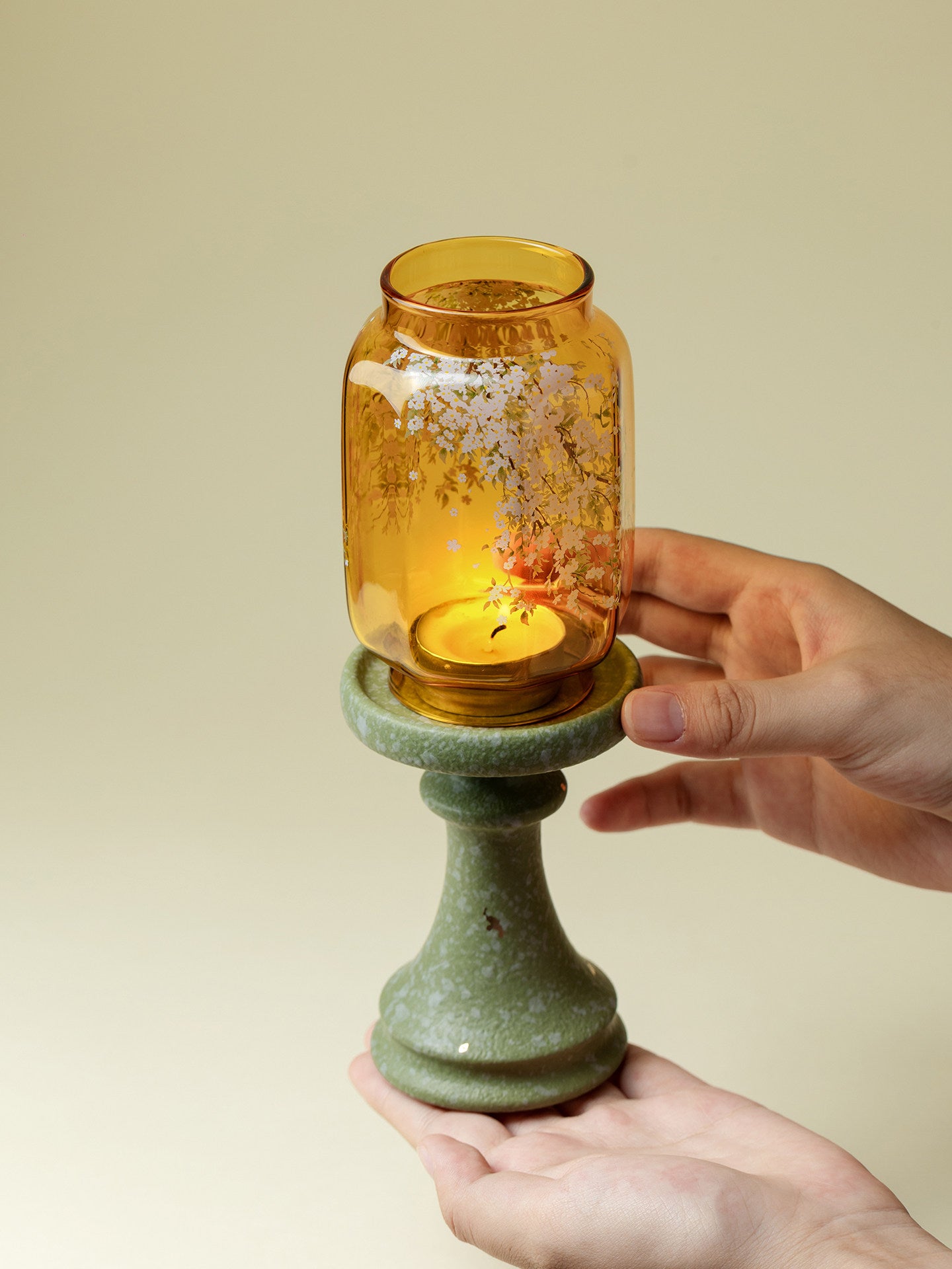 Sculptural Candle Holder, Nordic decor — view 5
