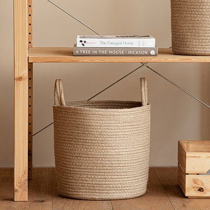 Cotton Laundry Storage Basket — view 10