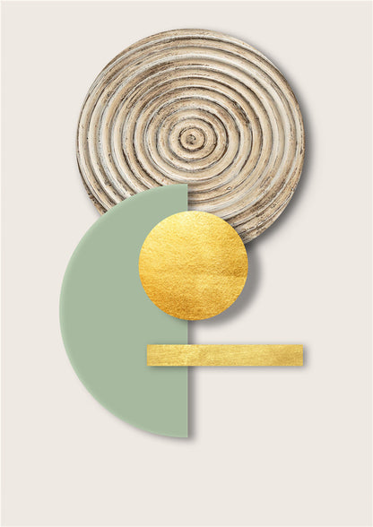 Abstract Architecture Art Print — view 3