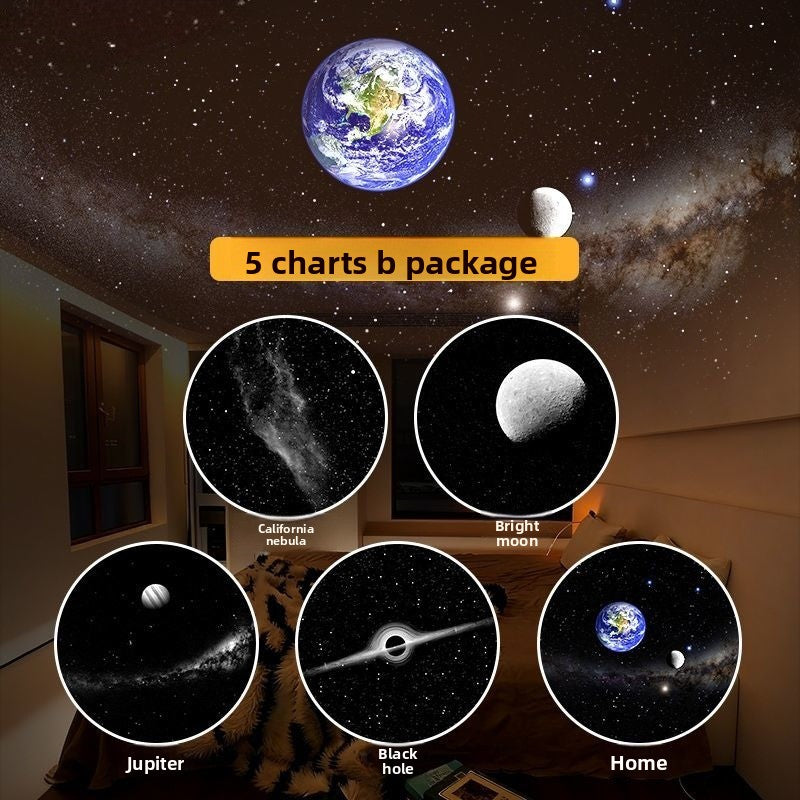 Galaxy Star Projector, ambient lighting — view 10