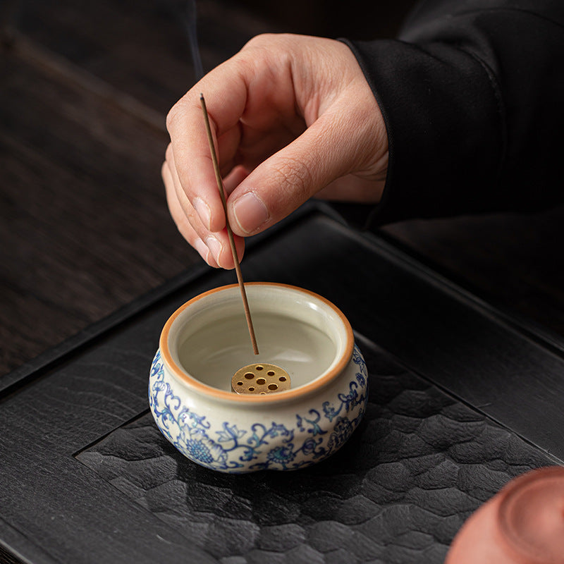 Ceramic Incense Burner & Tray — view 4