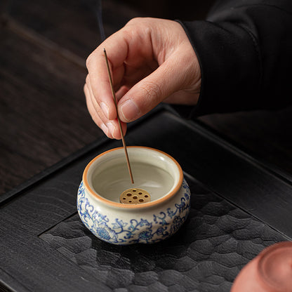 Ceramic Incense Burner & Tray — view 4