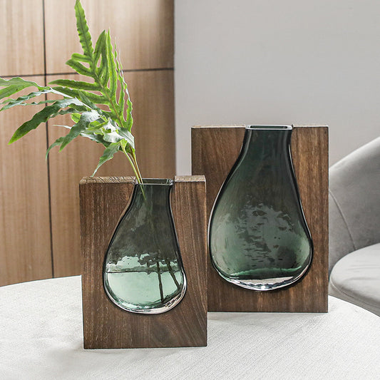 Mosaic Glass Vase — main view